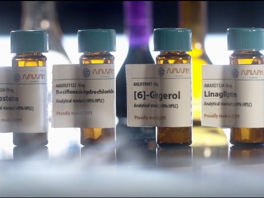 مواد مرجعية من نواة تحصل على اعتماد هيئة الدواء